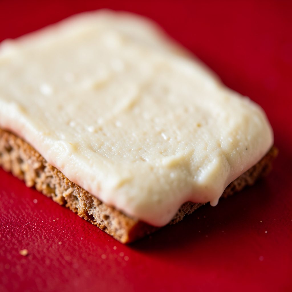 Warm, knapperig zelfgebakken brood op een donkere houten ondergrond, met een goudbruine korst en zachte kruim